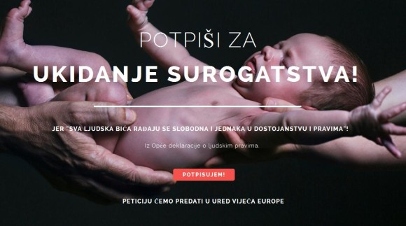 Potpišite peticiju za zabranu surogatstva u Europi