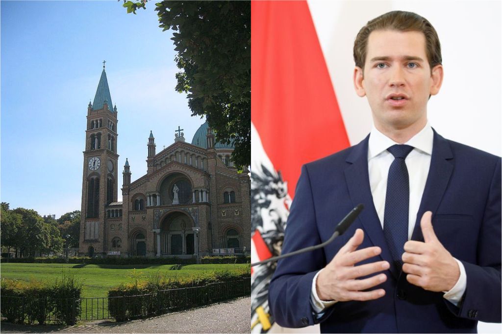 Ekstremisti oskvrnuli katoličku crkvu u Beču: Kancelar Kurz izrazio zabrinutost