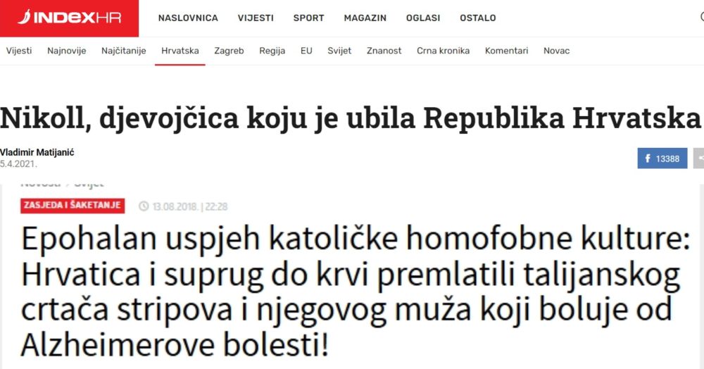Pešorda: Medijima je omiljena manipulacija okrivljivanje hrvatske države za zločine koji s njom nemaju veze