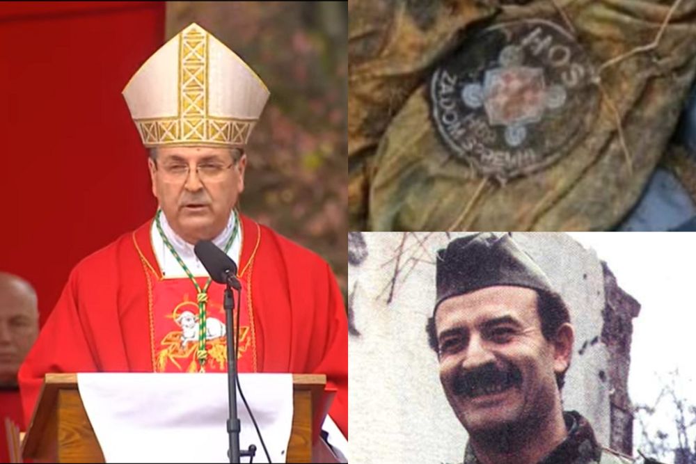 Vukovar: Zašto mediji nisu prenijeli poruku biskupa Šaška o HOS-u i petokraci?