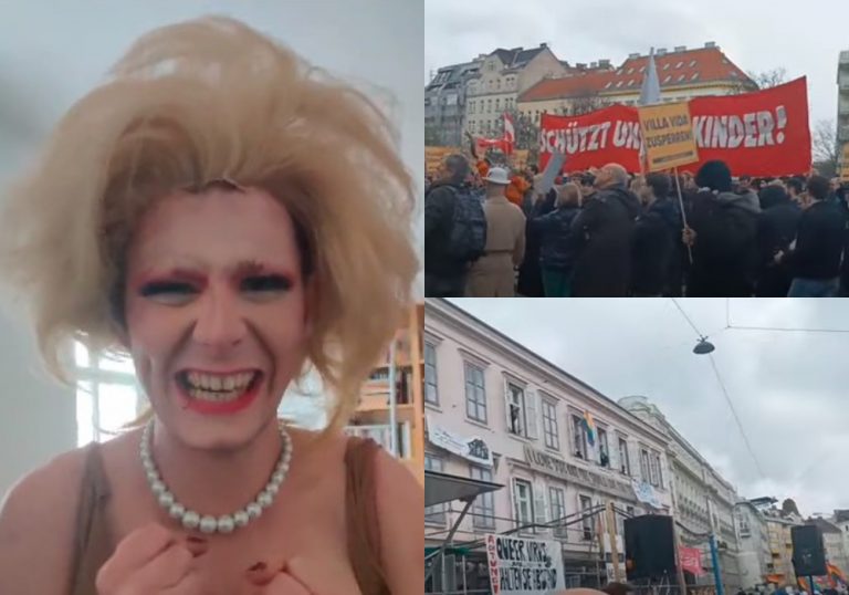 Prvo ‘drag queen’ čitanje djeci u Austriji izazvalo prosvjed; policija držala tampon zonu