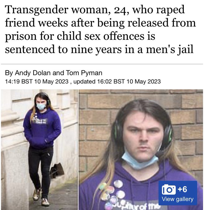 ‘Transrodna žena’, koja je silovala prijateljicu, osuđena na devet godina u muškom zatvoru