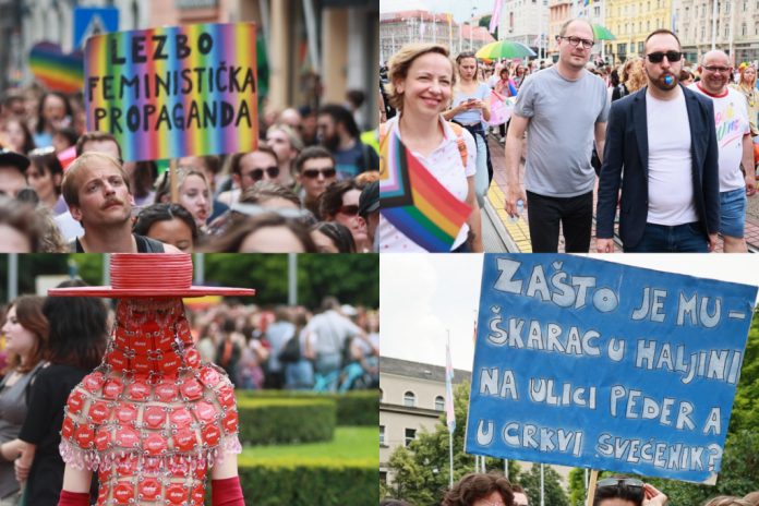 LGBTQ povorka u Zagrebu: Sudjelovao Tomašević, okomili se na molitelje i Hod za život