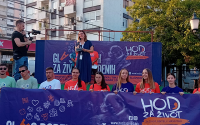 Maja Fabris na Hodu za život: Vrijeme je da Hrvatska postane zemlja dobrih prilika za obitelji