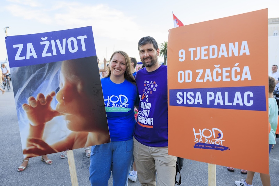 Hod za život: Zaštitimo čovjekov život od začeća do prirodne smrti!