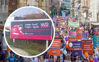 Ove godine Hod za život u 17 gradova! Pogledajte plakate za prvi – 10. svibnja u Zagrebu