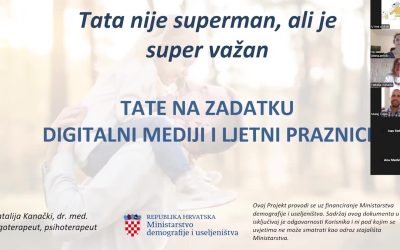 UIO održala webinar “ Tate na zadatku: digitalni mediji i ljetni praznici”