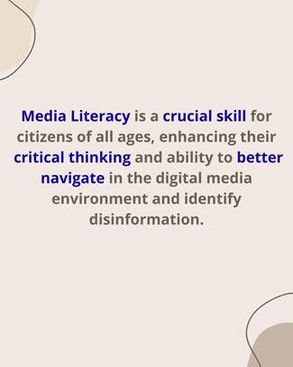 Media literacy has never been more important