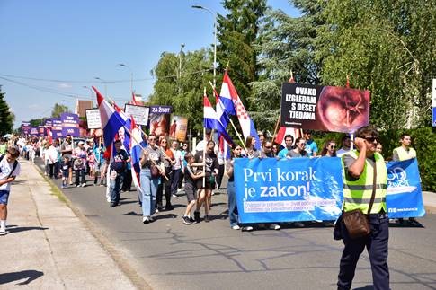 Hod za život, obitelj i Hrvatsku u Osijeku i po prvi puta u Zaprešiću