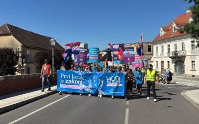 Hod za život u Sisku: ‘Hrabrost jedne majke može promijeniti svijet’
