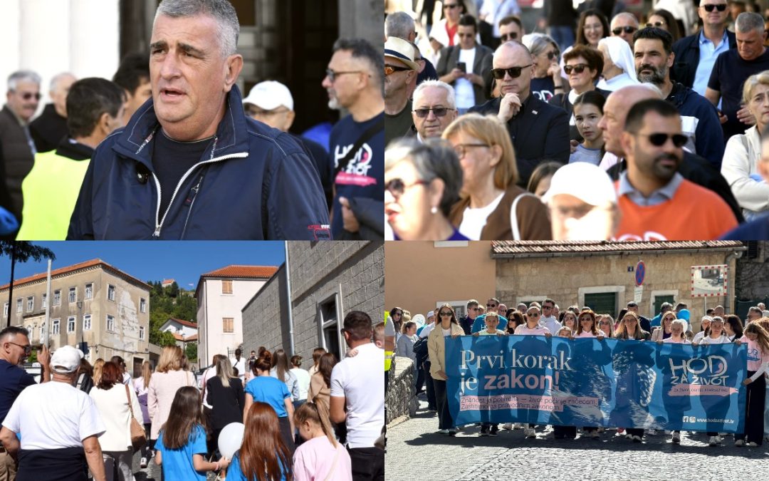 Ulicama Sinja prošao treći Hod za život: Evo kako je bilo kroz fotografije i snimke s događaja