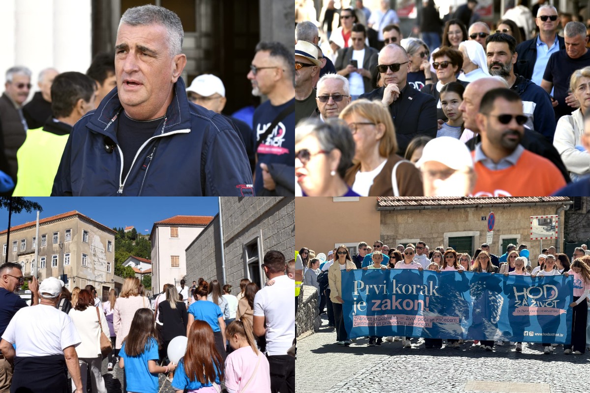 Ulicama Sinja prošao treći Hod za život: Evo kako je bilo kroz fotografije i snimke s događaja